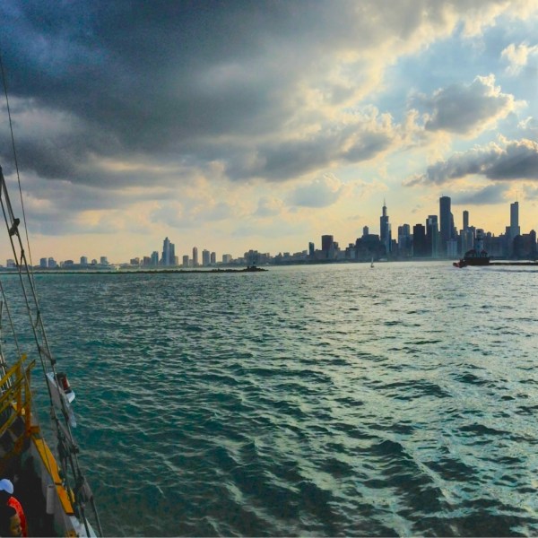 The Tall Ship Windy sailing