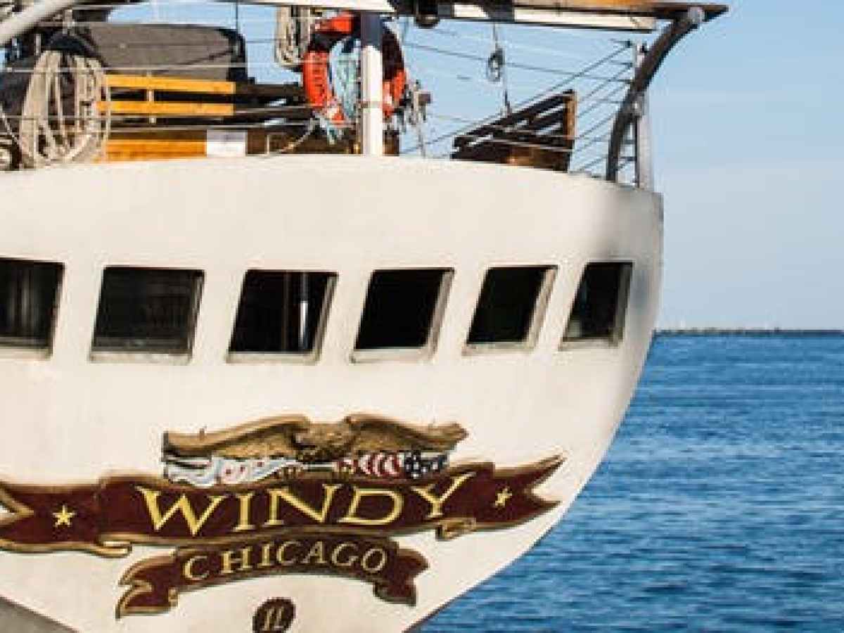 Exterior of the Tall Ship Windy in Chicago