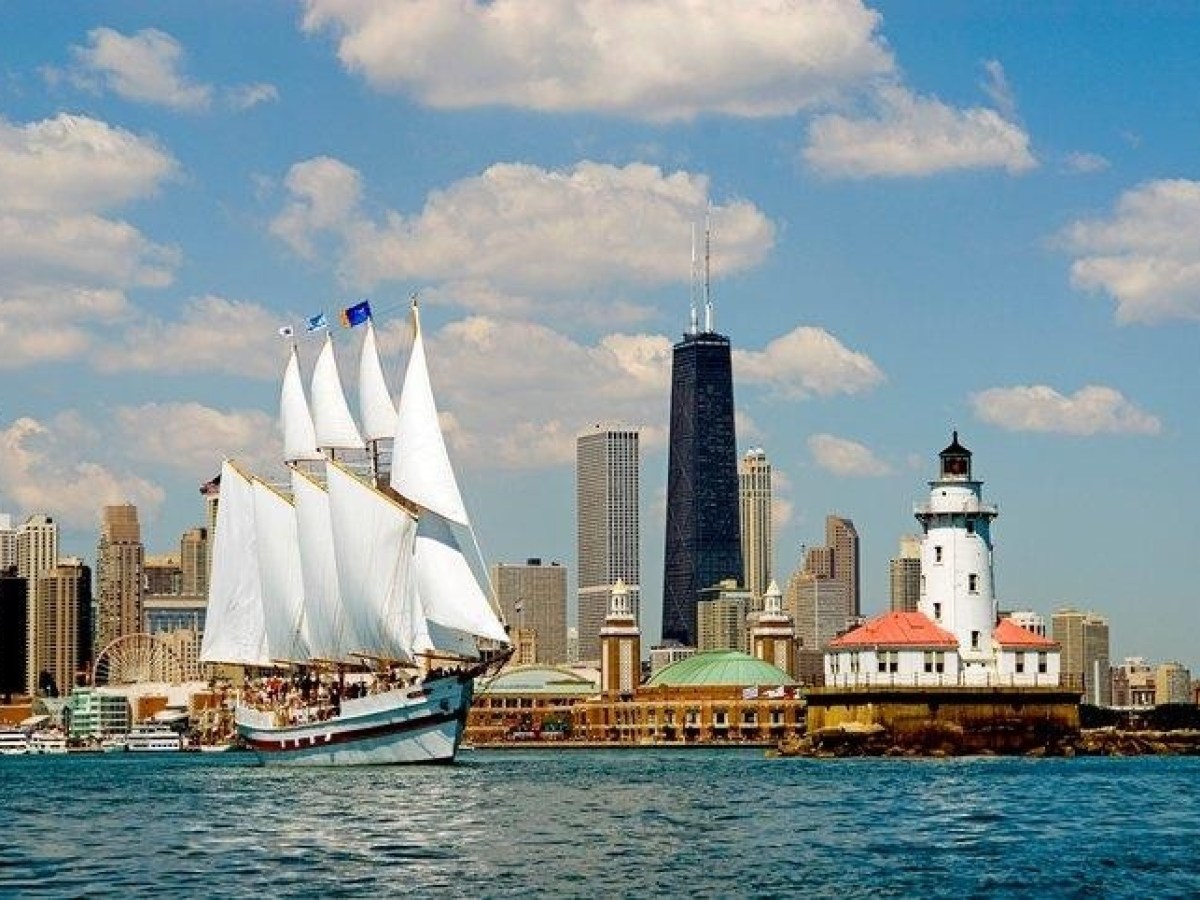 a large ship in a body of water